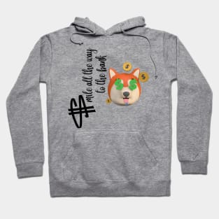 Fox face with Money eyes Doller Hoodie